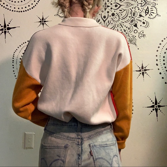 Colorblock Polo Sweater - Picture 3 of 3